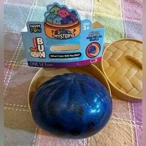 Rainbow Mystery Bun- Rare Galaxy Glitter